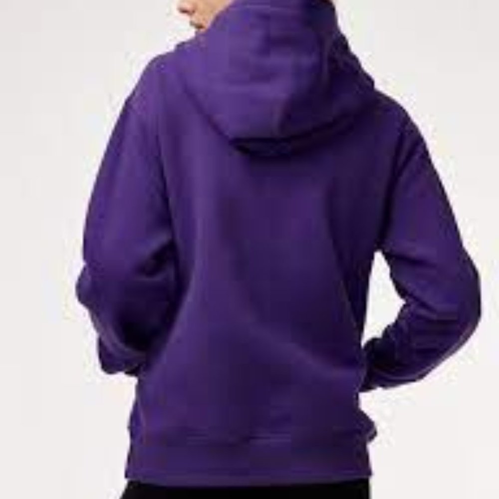 Aritzia TNA Terry Fleece Boyfriend Hoodie Electric Violet Size 2